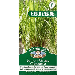 Lemon Grass Seeds, Mr Fothergill's