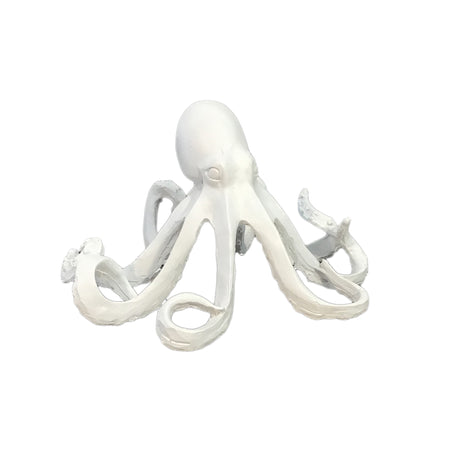 White Octopus Decor