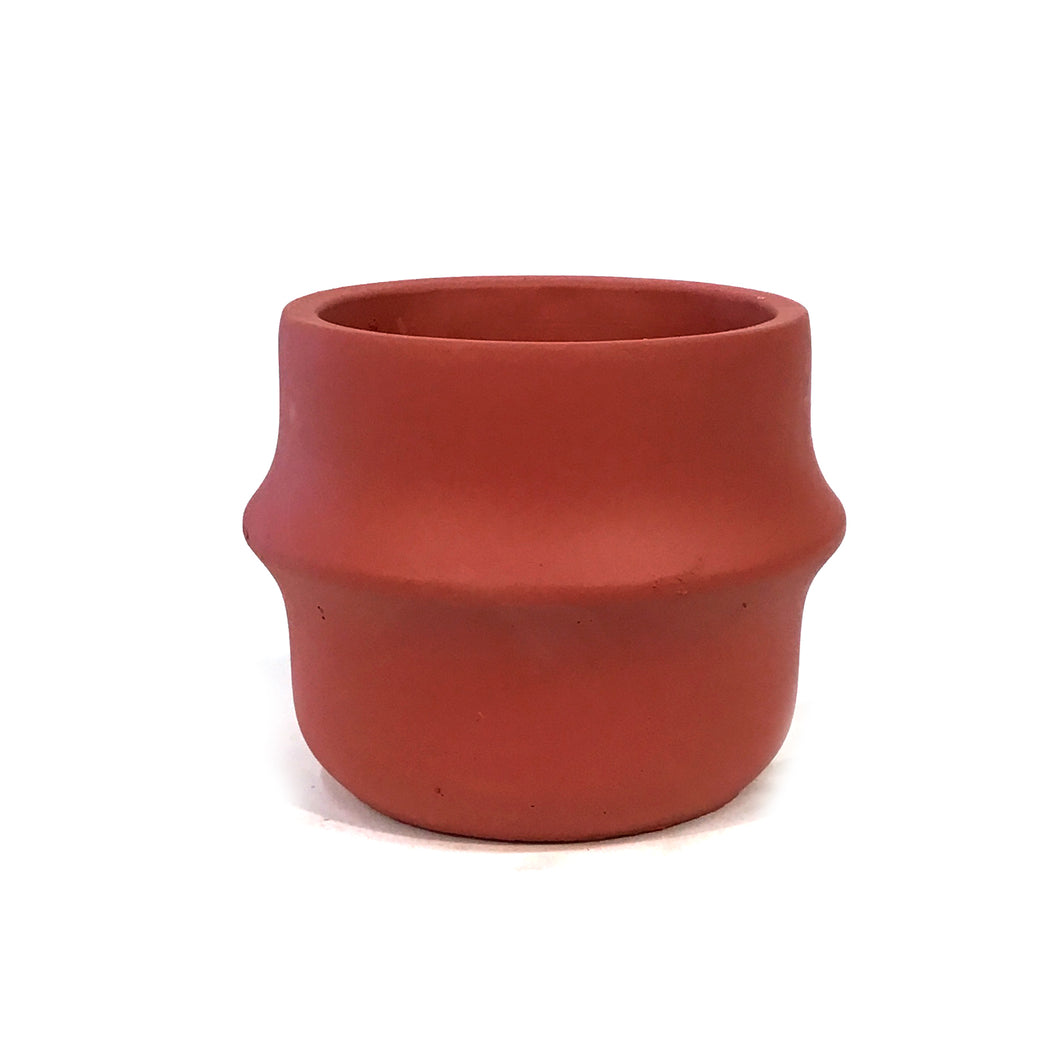 Terra Ring Pot, 12.5x12.5x10cm