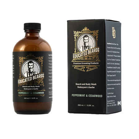 Peppermint & Cedarwood Beard Wash, 250ml