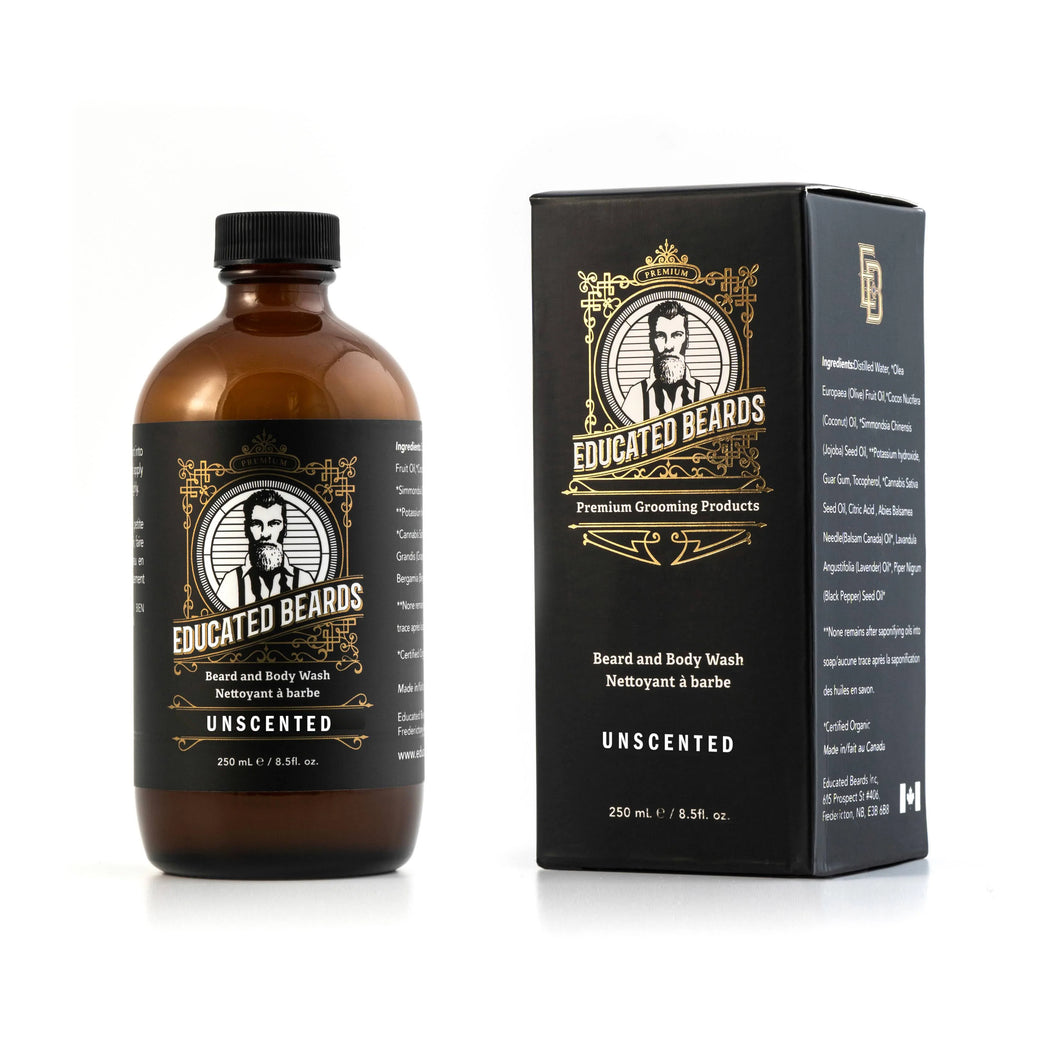 Unscented Beard Wash, 250ml