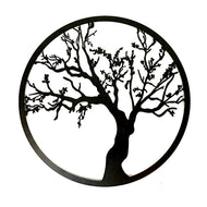 Winter Tree Metal Wall Art, 24in