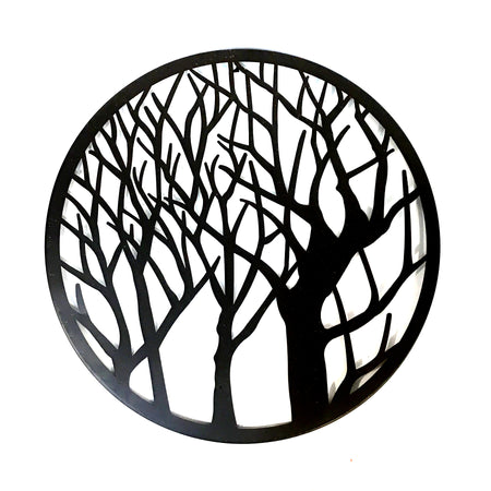 Forest Metal Wall Art, 24in