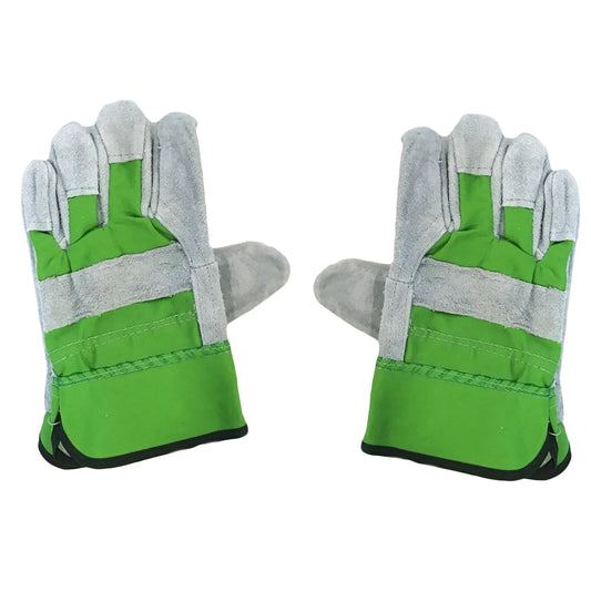Horizon Kids Leather Garden Gloves, 2 Asst