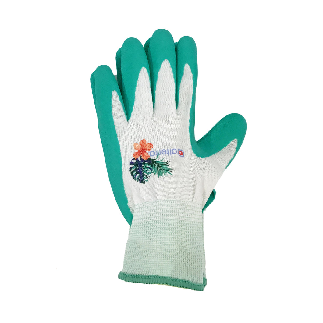 Alterra Latex Foam Gloves, Poly Liner
