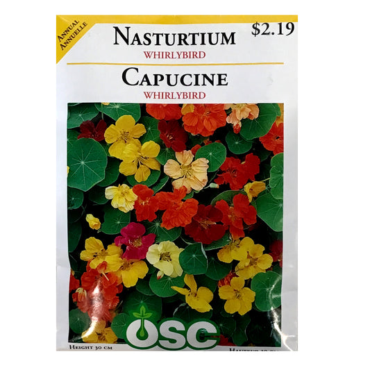 Nasturtium - Whirlybird Seeds, OSC