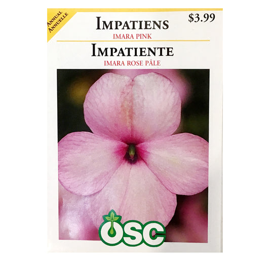 Impatiens - Imara Pink Seeds, OSC