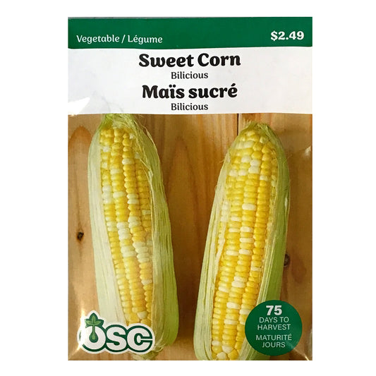 Corn - Sweet Bilicious Seeds, OSC