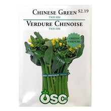 Load image into Gallery viewer, Chinese Green - Tsoi Sim Seeds, OSC
