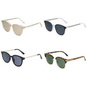 Ecosse Design Oval Plastic Sunglasses