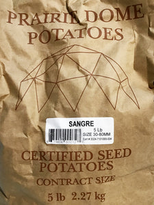 Seed Potato - Sangre, 5lb Bag
