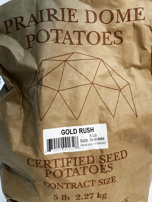 Seed Potato - Goldrush, 5lb Bag