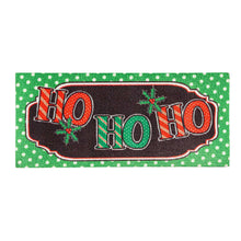 Load image into Gallery viewer, Ho Ho Ho Textured Sassafras Switch Door Mat
