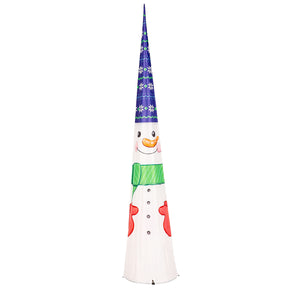 Christmas Icon LED Fabric Cone, 3 Asst