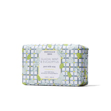 Load image into Gallery viewer, Beekman Glacial Mint &amp; Eucalyptus Soap Bar, 9oz
