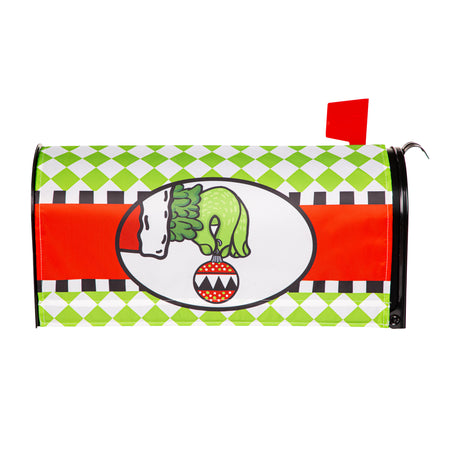 Grinch Mailbox Cover