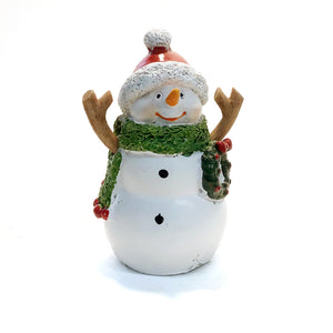 Resin Snowman Table Decor, 2 Asst