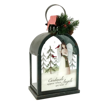 Arched Lantern Cardinals Appear When Angels Near