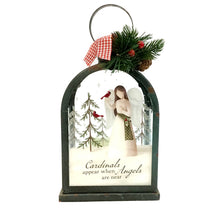 Load image into Gallery viewer, Arched Lantern Cardinals Appear When Angels Near
