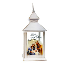 Load image into Gallery viewer, Christmas Whitel Metal Lanterns, 4 Asst
