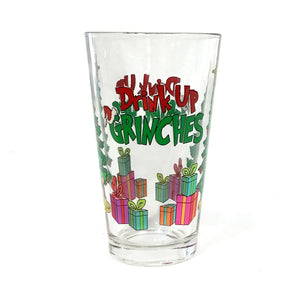 Drink Up Grinches Pint Glass