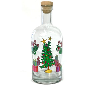 Drink Up Grinches Glass Decanter