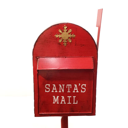 Santa's Mail Standing Mailbox