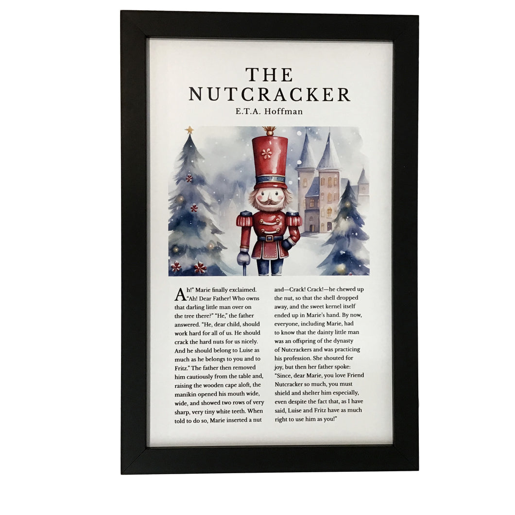 The Nutcracker Book Wall Art