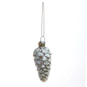 Glass Pinecone Ornament