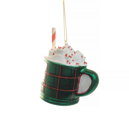 Green Cocoa Mug Ornament