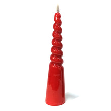 Load image into Gallery viewer, Twisted LED Candle, 2 Asst
