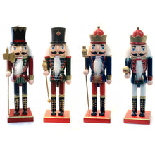 Load image into Gallery viewer, Nutcracker with Gold Trim, 10in, 4 Asst
