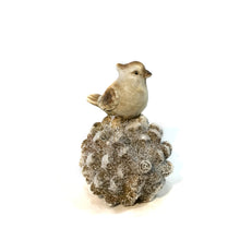 Load image into Gallery viewer, Bird with Glitter Pinecone Decor
