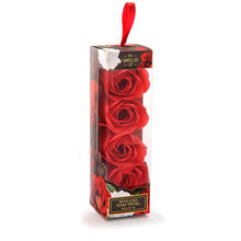 Load image into Gallery viewer, Scented Rose Petal Soaps, S/4, 2 Asst
