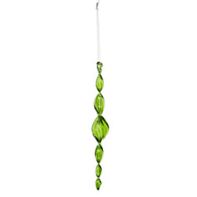 Load image into Gallery viewer, Twisted Glass Ornament, 3 Asst
