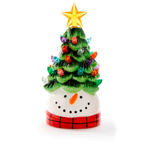 LED Christmas Tree Hat Shelf Decor, 2 Asst