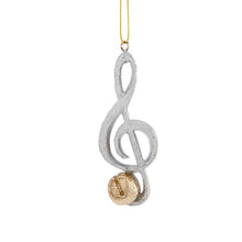 Load image into Gallery viewer, Musical Note Ornament, 3 Asst
