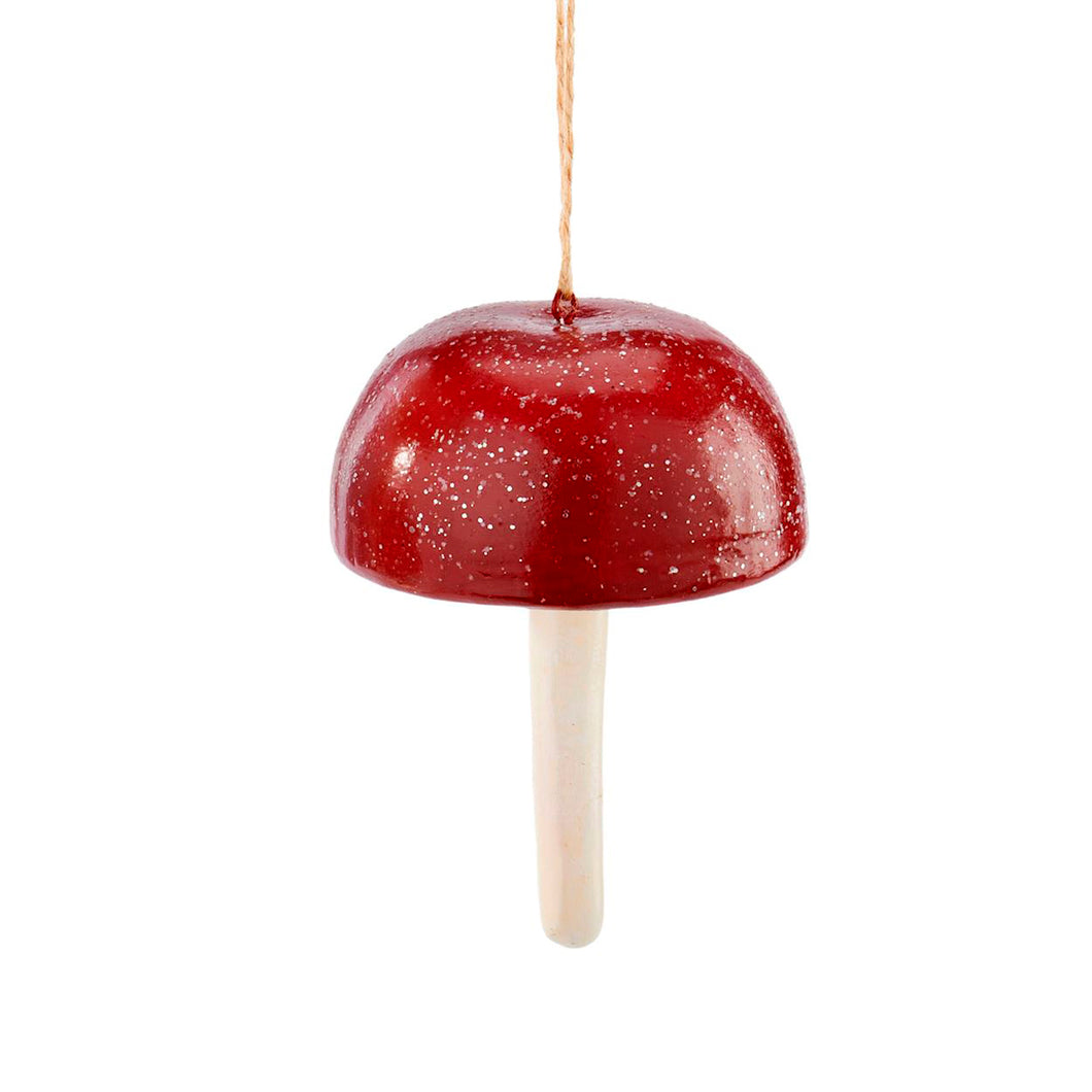 Christmas Mushroom Ornament, 2 Asst