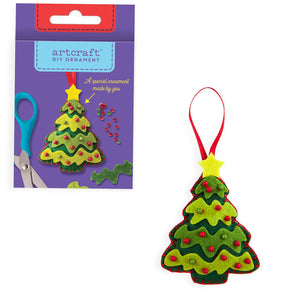 DIY Felt Christmas Tree Ornament Kit