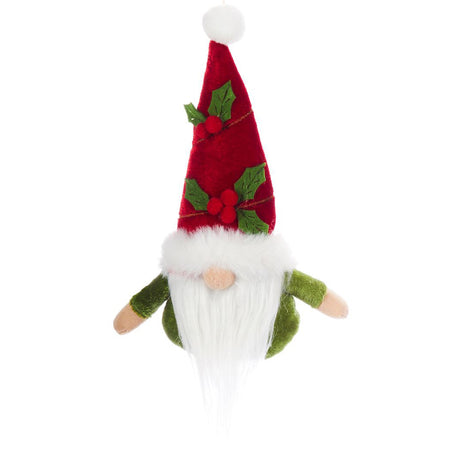 Santa Gnome Figure, 2 Asst