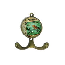 Load image into Gallery viewer, Tranquillo Double Wall Hook, Yellow Bird
