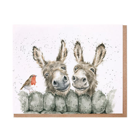 Hee Haw Donkeys Greeting Card