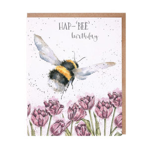 Hap-Bee Birthday Card