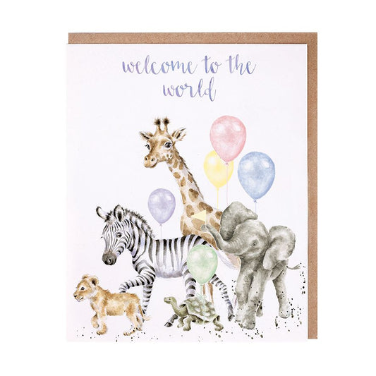 Welcome To The World Baby Card