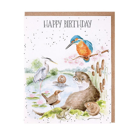 Otterly Fabulous Birthday Card