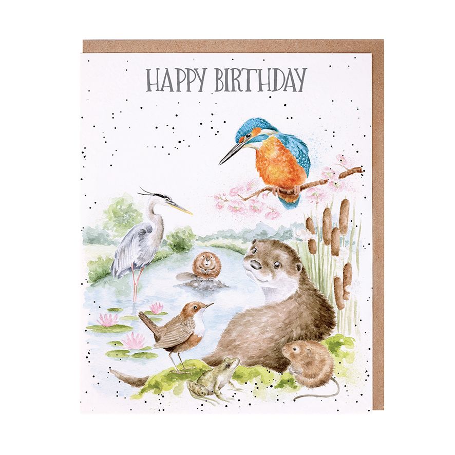 Otterly Fabulous Birthday Card