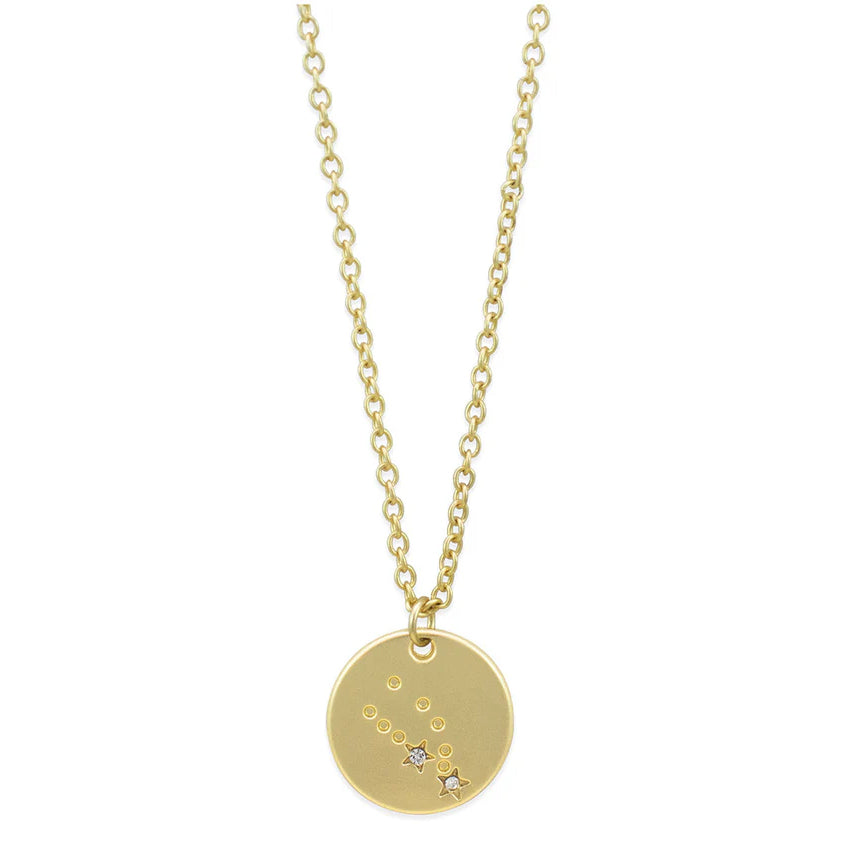 Zodiac Constellation Necklace, 12 Asst