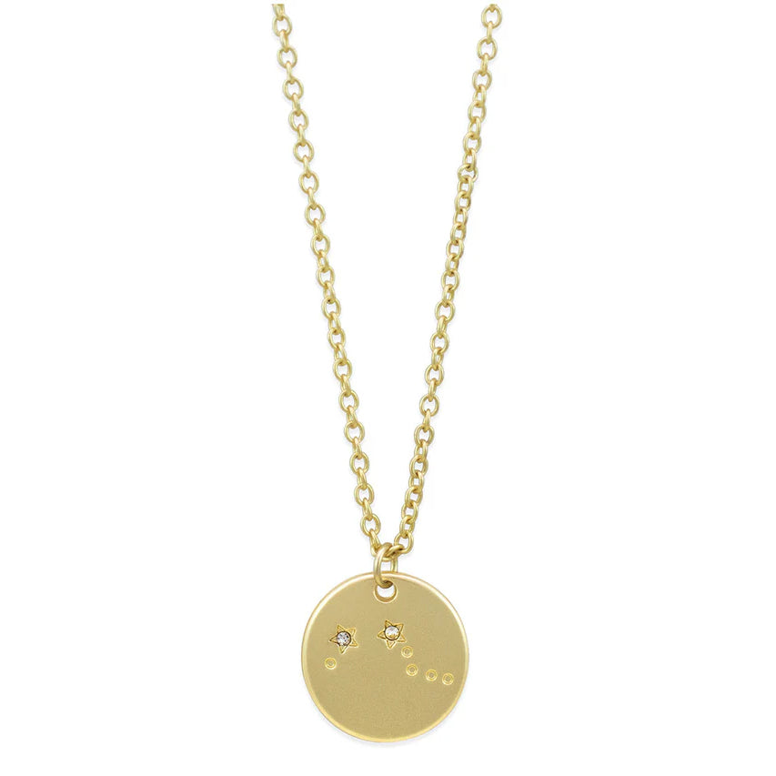 Zodiac Constellation Necklace, 12 Asst