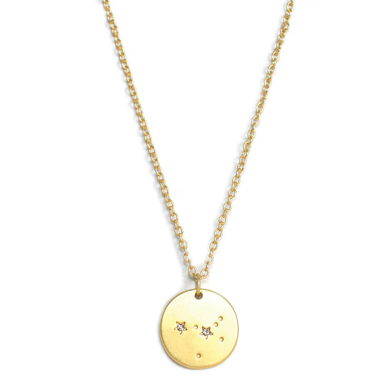 Zodiac Constellation Necklace, 12 Asst