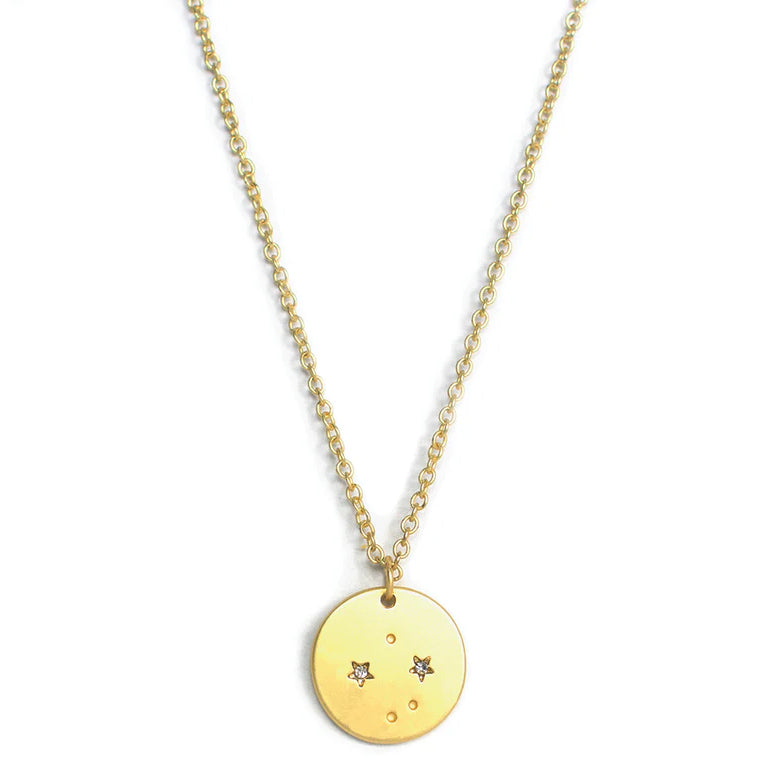 Zodiac Constellation Necklace, 12 Asst